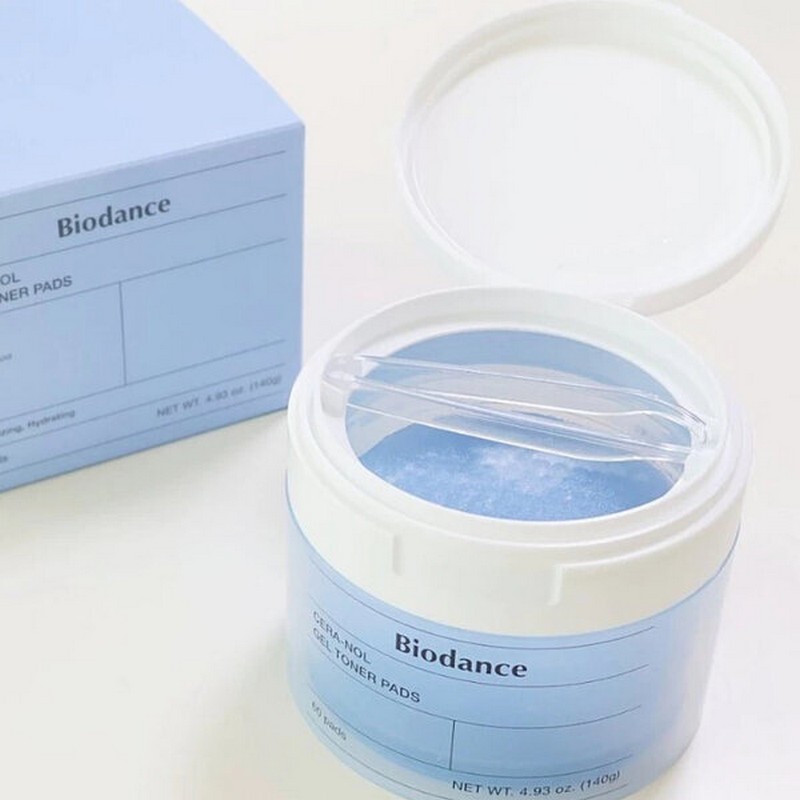 ژل تونر پد سرانول بایودنس Biodance آبی 60 عددی